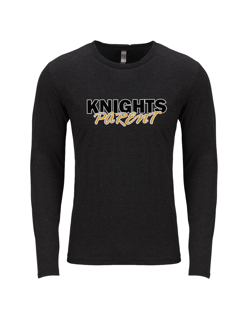 Foothill HS Knights Parent - Tri Blend Long Sleeve