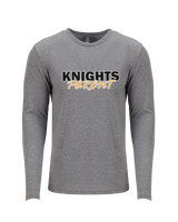 Foothill HS Knights Parent - Tri Blend Long Sleeve