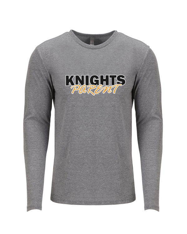 Foothill HS Knights Parent - Tri Blend Long Sleeve