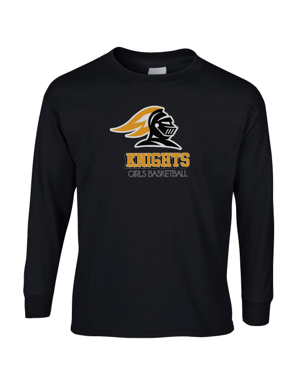 Foothill HS Girls Basketball Shadow - Mens Cotton Long Sleeve