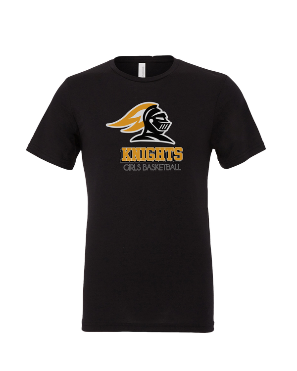 Foothill HS Girls Basketball Shadow - Mens Tri Blend Shirt