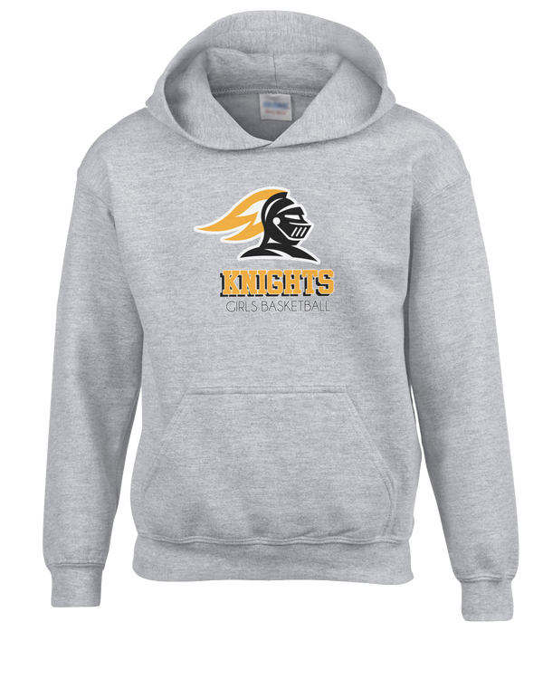 Foothill HS Girls Basketball Shadow - Cotton Hoodie