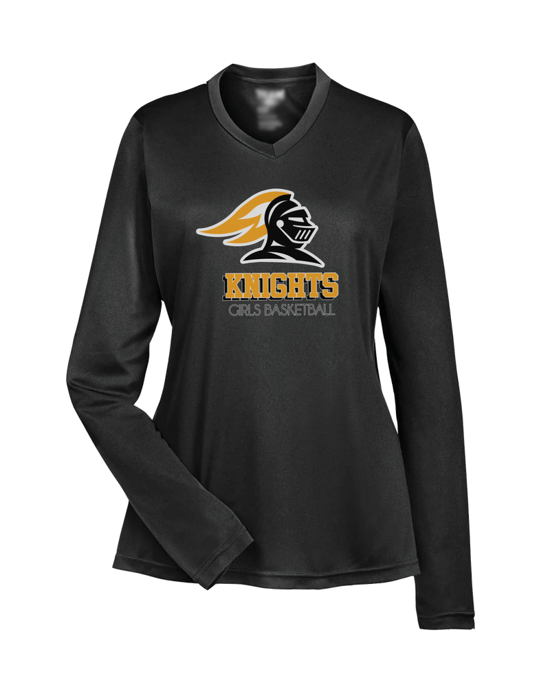 Foothill HS Girls Basketball Shadow - Womens Performance Long Sleeve