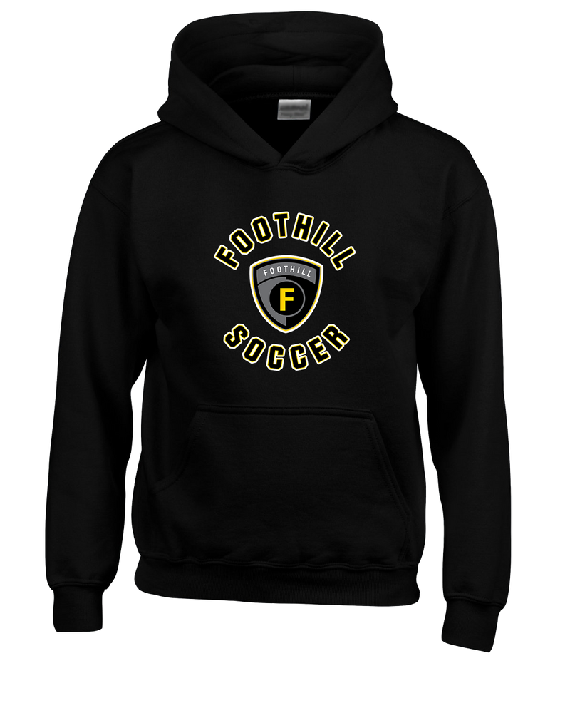 Foothill HS Boys Soccer Logo 3 - Cotton Hoodie