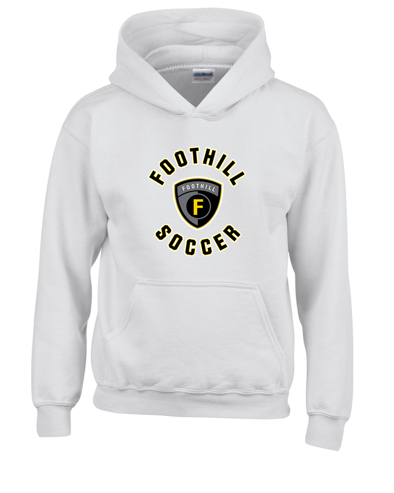 Foothill HS Boys Soccer Logo 3 - Cotton Hoodie