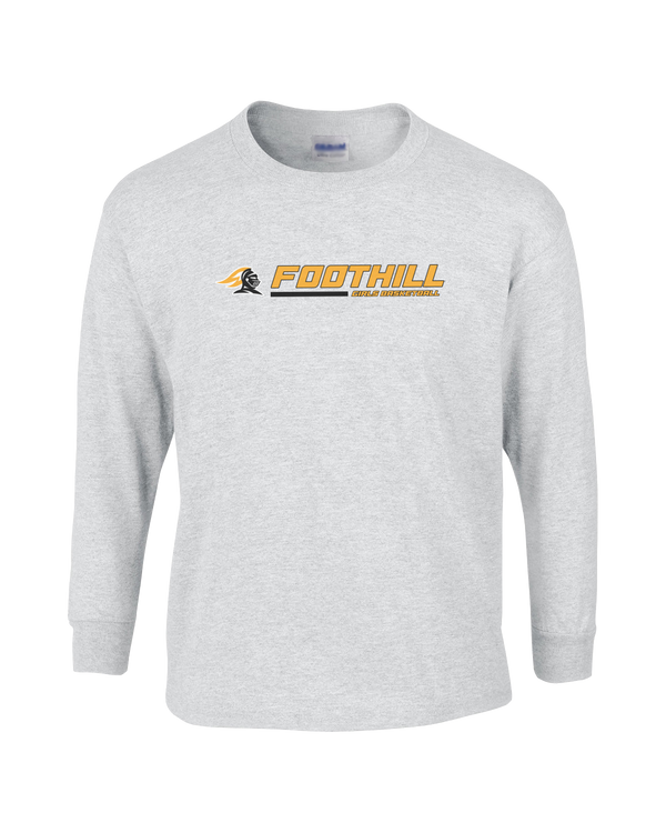 Foothill HS Girls Basketball Switch - Mens Cotton Long Sleeve
