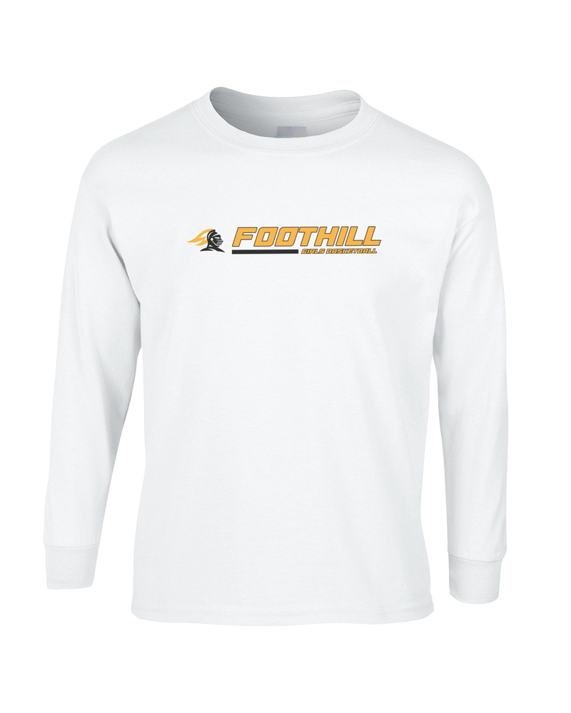 Foothill HS Girls Basketball Switch - Mens Cotton Long Sleeve