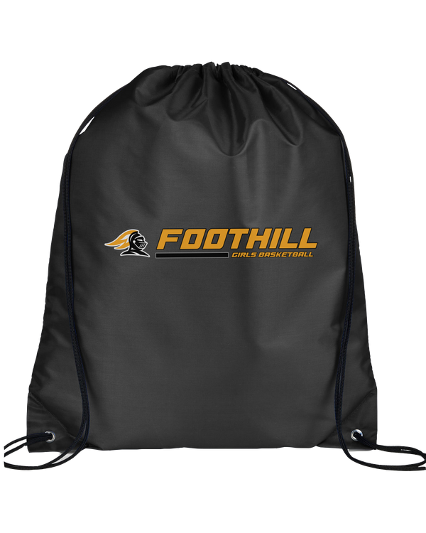 Foothill HS Girls Basketball Switch - Drawstring Bag