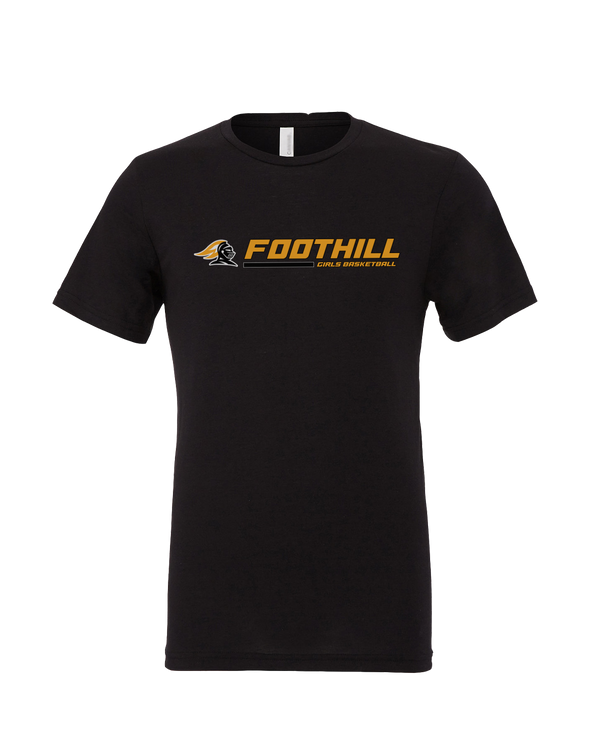 Foothill HS Girls Basketball Switch - Mens Tri Blend Shirt