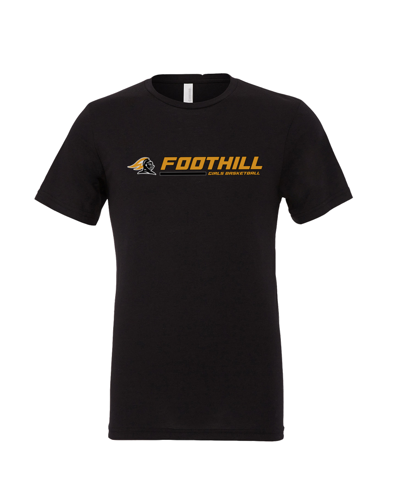 Foothill HS Girls Basketball Switch - Mens Tri Blend Shirt