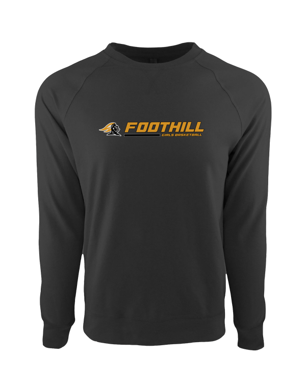 Foothill HS Girls Basketball Switch - Crewneck Sweatshirt