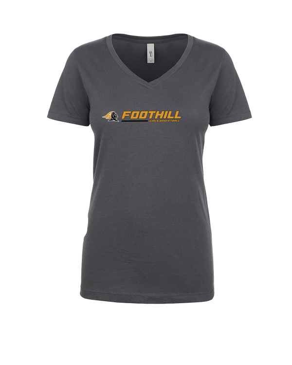 Foothill HS Girls Basketball Switch - Womens V-Neck