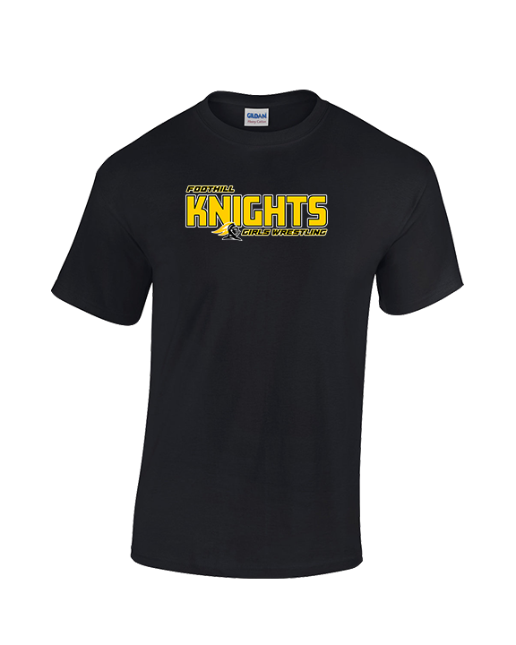 Foothill HS Wrestling Bold - Cotton T-Shirt