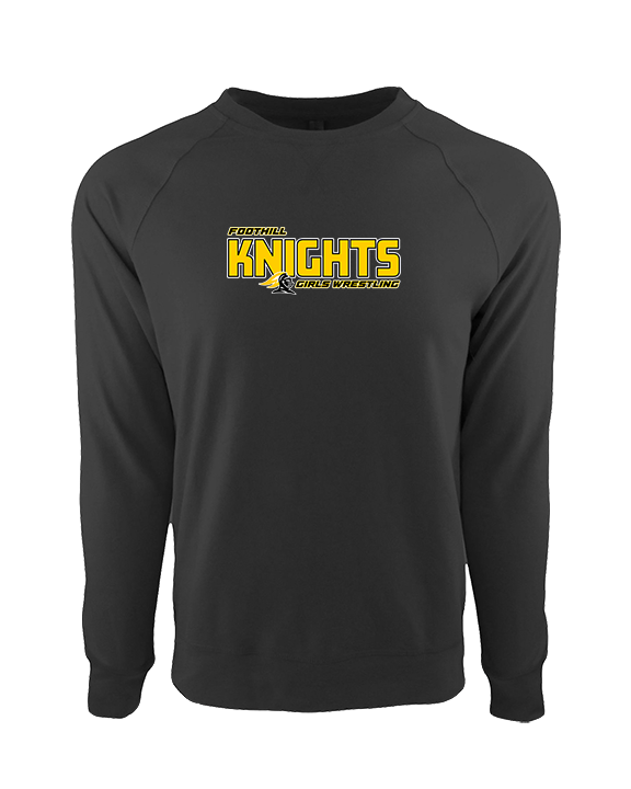 Foothill HS Wrestling Bold - Crewneck Sweatshirt