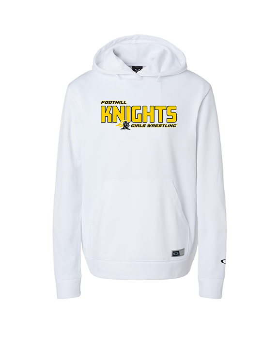Foothill HS Wrestling Bold - Oakley Performance Hoodie
