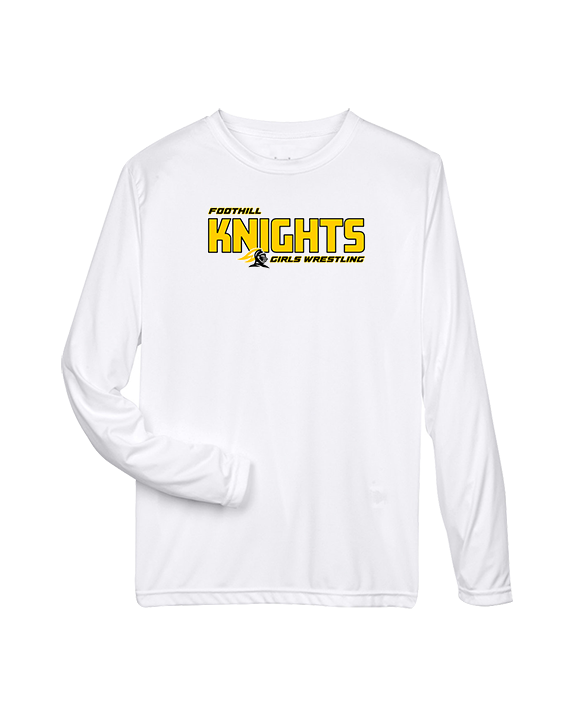 Foothill HS Wrestling Bold - Performance Longsleeve