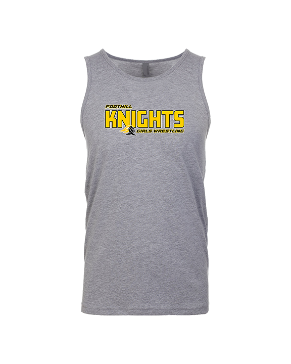 Foothill HS Wrestling Bold - Tank Top