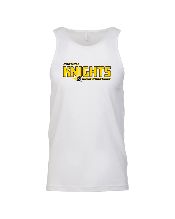 Foothill HS Wrestling Bold - Tank Top