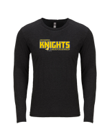 Foothill HS Wrestling Bold - Tri-Blend Long Sleeve
