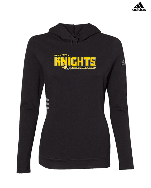 Foothill HS Wrestling Bold - Womens Adidas Hoodie
