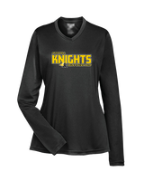 Foothill HS Wrestling Bold - Womens Performance Longsleeve