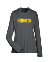 Foothill HS Wrestling Bold - Womens Performance Longsleeve