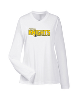 Foothill HS Wrestling Bold - Womens Performance Longsleeve