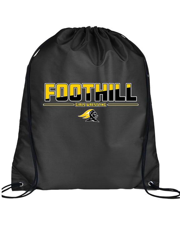 Foothill HS Wrestling Cut - Drawstring Bag