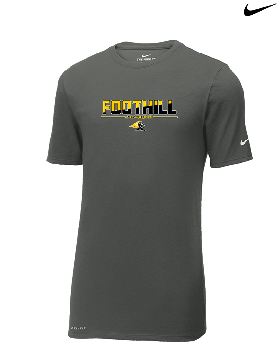 Foothill HS Wrestling Cut - Mens Nike Cotton Poly Tee
