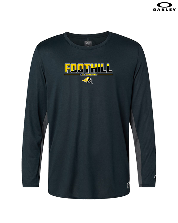 Foothill HS Wrestling Cut - Mens Oakley Longsleeve