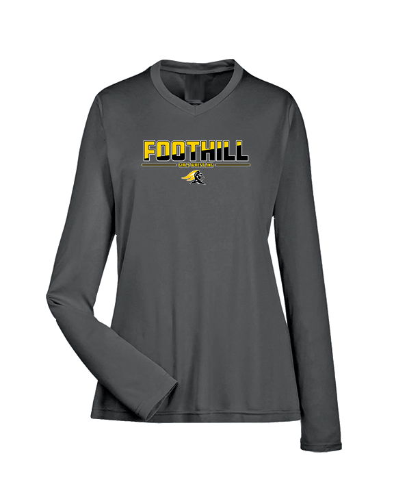 Foothill HS Wrestling Cut - Womens Performance Longsleeve
