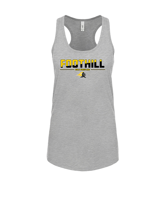 Foothill HS Wrestling Cut - Womens Tank Top