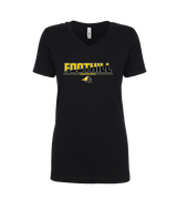 Foothill HS Wrestling Cut - Womens Vneck