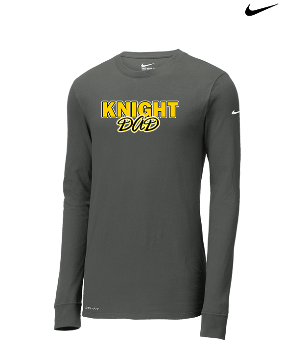 Foothill HS Wrestling Dad - Mens Nike Longsleeve
