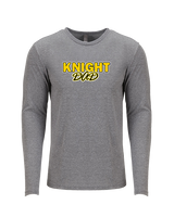 Foothill HS Wrestling Dad - Tri-Blend Long Sleeve