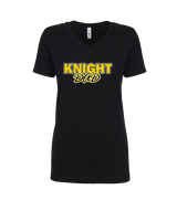 Foothill HS Wrestling Dad - Womens Vneck