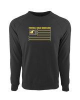 Foothill HS Wrestling Flag - Crewneck Sweatshirt