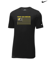 Foothill HS Wrestling Flag - Mens Nike Cotton Poly Tee