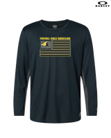 Foothill HS Wrestling Flag - Mens Oakley Longsleeve
