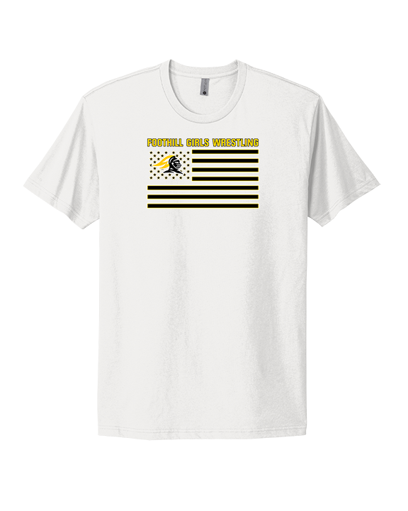 Foothill HS Wrestling Flag - Mens Select Cotton T-Shirt