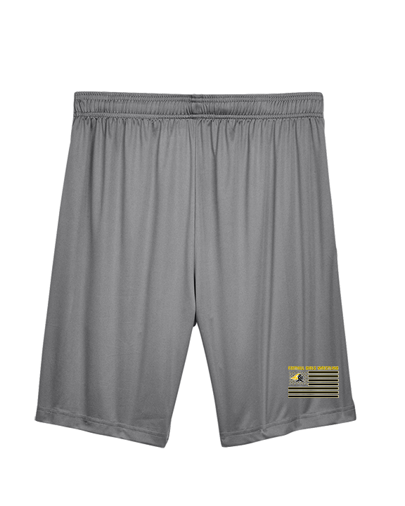 Foothill HS Wrestling Flag - Mens Training Shorts with Pockets