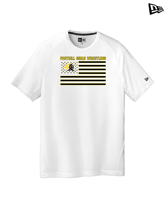 Foothill HS Wrestling Flag - New Era Performance Shirt