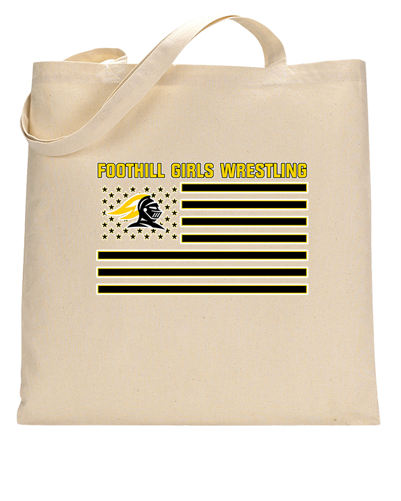 Foothill HS Wrestling Flag - Tote
