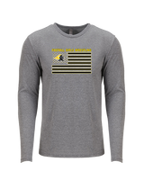 Foothill HS Wrestling Flag - Tri-Blend Long Sleeve