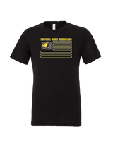 Foothill HS Wrestling Flag - Tri-Blend Shirt