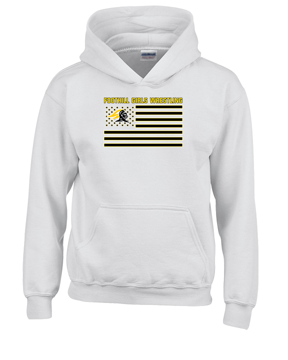 Foothill HS Wrestling Flag - Unisex Hoodie