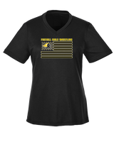 Foothill HS Wrestling Flag - Womens Performance Shirt