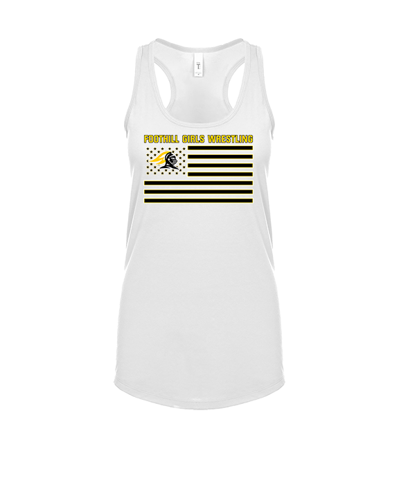 Foothill HS Wrestling Flag - Womens Tank Top