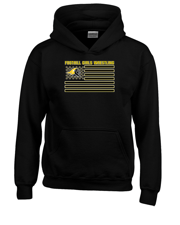 Foothill HS Wrestling Flag - Youth Hoodie