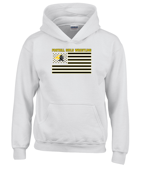 Foothill HS Wrestling Flag - Youth Hoodie
